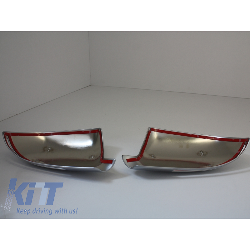 3M Adhesive Mirror caps covers suitable for AUDI A3 8P, A4 B8, A6 4F Facelift, A5 S5 RS5, A8