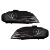 HEADLIGHTS LED suitable for AUDI A4 B8 8K (2008-2011) WITH DAYTIME RUNNING LIGHTS BLACK HEADLIGHTS LED suitable for AUDI A4 B8 8K (2008-2011) WITH DAYTIME RUNNING LIGHTS BLACK