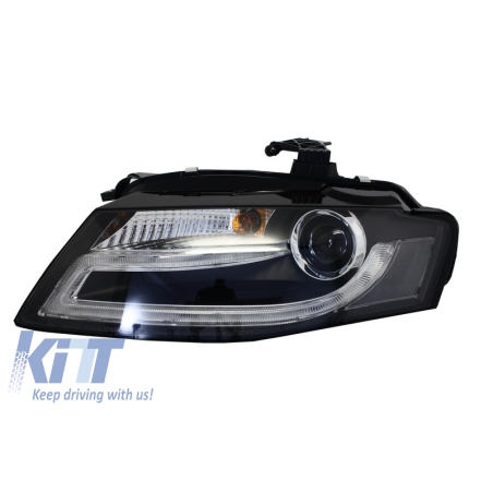 Suitable for AUDI A4 B8 8K 08-11 LED Daytime Running Light Headlights Facelift Light Bar Xenon Design Suitable for AUDI A4 B8 8K 08-11 LED Daytime Running Light Headlights Facelift Light Bar Xenon Design