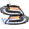 Suitable for AUDI A4 B8 8K 08-11 LED Daytime Running Light Headlights Facelift Light Bar Xenon Design Suitable for AUDI A4 B8 8K 08-11 LED Daytime Running Light Headlights Facelift Light Bar Xenon Design