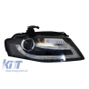 Suitable for AUDI A4 B8 8K 08-11 LED Daytime Running Light Headlights Facelift Light Bar Xenon Design Suitable for AUDI A4 B8 8K 08-11 LED Daytime Running Light Headlights Facelift Light Bar Xenon Design