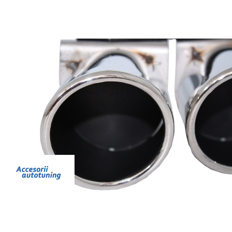 Suitable for AUDI A4 B8 Sedan Pre Facelift (2007-2012) Rear Bumper Valance Diffuser & Exhaust Tips S4 Design