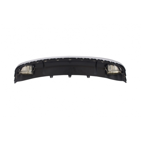 Suitable for AUDI A4 B8 Limousine Avant Pre Facelift (2007-2011) Rear Bumper Valance Diffuser & Exhaust Tips RS4 Design Suitable for AUDI A4 B8 Limousine Avant Pre Facelift (2007-2011) Rear Bumper Valance Diffuser & Exhaust Tips RS4 Design