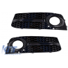 Fog Lamp Covers Side Grilles suitable for AUDI A4 B8 8K (2007-2011) RS4 Full Black Edition Fog Lamp Covers Side Grilles suitable for AUDI A4 B8 8K (2007-2011) RS4 Full Black Edition
