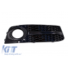 Fog Lamp Covers Side Grilles suitable for AUDI A4 B8 8K (2007-2011) RS4 Full Black Edition Fog Lamp Covers Side Grilles suitable for AUDI A4 B8 8K (2007-2011) RS4 Full Black Edition
