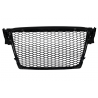 Badgeless Front Grille suitable for AUDI A4 B8 (2007-2012) RS Design Piano Black Badgeless Front Grille suitable for AUDI A4 B8 (2007-2012) RS Design Piano Black