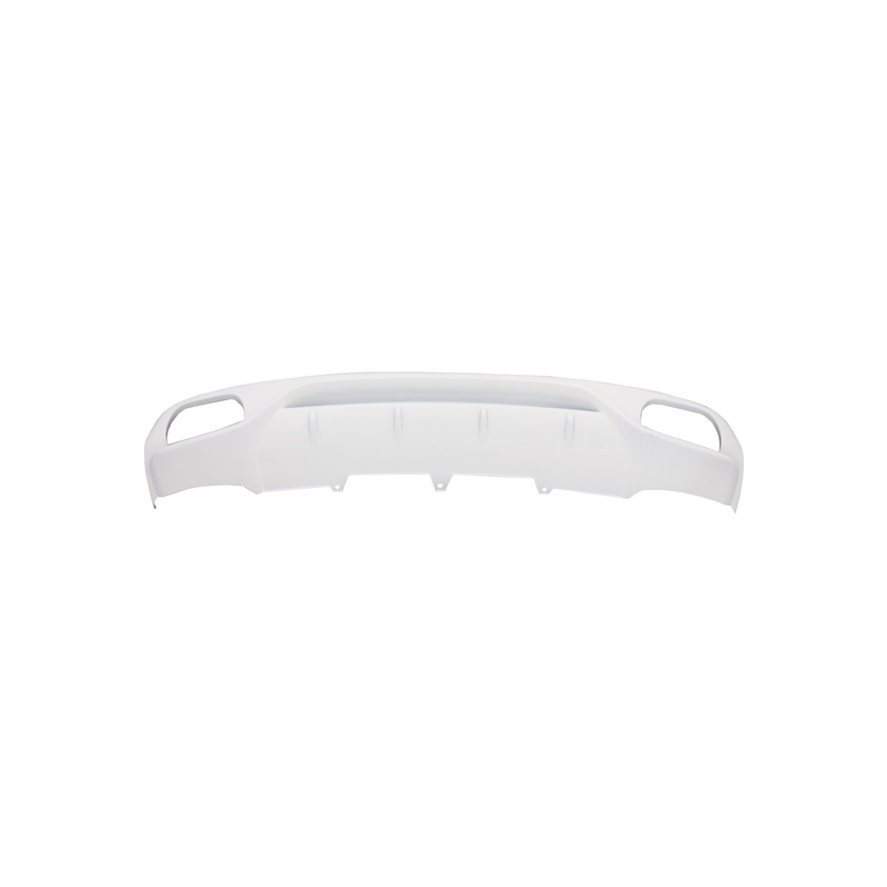 Suitable for AUDI A4 B8 Sedan Pre Facelift (2007-2012) Rear Bumper Valance Diffuser & Exhaust Tips AB-Design