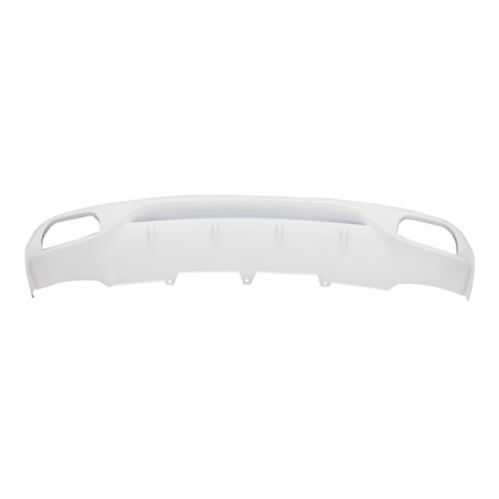 Suitable for AUDI A4 B8 Sedan Pre Facelift (2007-2012) Rear Bumper Valance Diffuser & Exhaust Tips AB-Design Suitable for AUDI A4 B8 Sedan Pre Facelift (2007-2012) Rear Bumper Valance Diffuser & Exhaust Tips AB-Design
