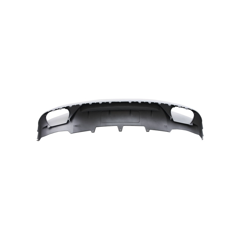 Suitable for AUDI A4 B8 Sedan Pre Facelift (2007-2012) Rear Bumper Valance Diffuser & Exhaust Tips AB-Design