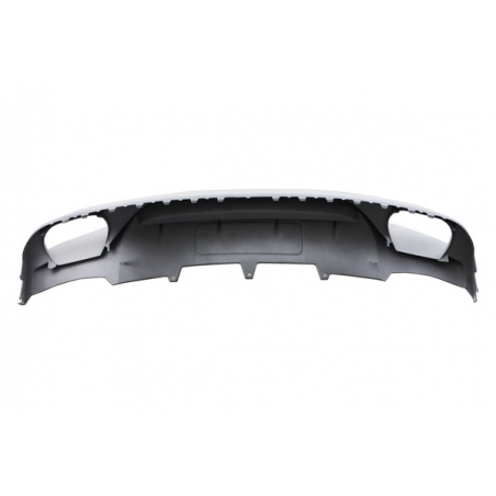 Suitable for AUDI A4 B8 Sedan Pre Facelift (2007-2012) Rear Bumper Valance Diffuser & Exhaust Tips AB-Design Suitable for AUDI A4 B8 Sedan Pre Facelift (2007-2012) Rear Bumper Valance Diffuser & Exhaust Tips AB-Design