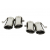 Suitable for AUDI A4 B8 Sedan Pre Facelift (2007-2012) Rear Bumper Valance Diffuser & Exhaust Tips AB-Design Suitable for AUDI A4 B8 Sedan Pre Facelift (2007-2012) Rear Bumper Valance Diffuser & Exhaust Tips AB-Design