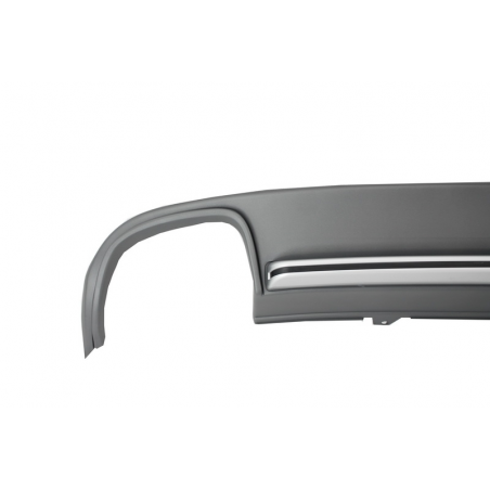 Rear Bumper Valance Air Diffuser suitable for AUDI A4 B8 Pre Facelift (2008-2011) Limousine/Avant S4 Design Rear Bumper Valance Air Diffuser suitable for AUDI A4 B8 Pre Facelift (2008-2011) Limousine/Avant S4 Design