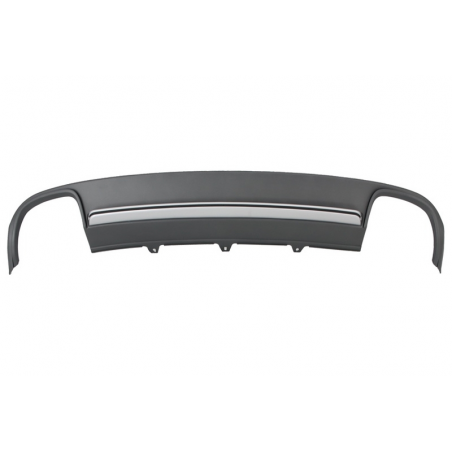 Rear Bumper Valance Air Diffuser suitable for AUDI A4 B8 Pre Facelift (2008-2011) Limousine/Avant S4 Design Rear Bumper Valance Air Diffuser suitable for AUDI A4 B8 Pre Facelift (2008-2011) Limousine/Avant S4 Design
