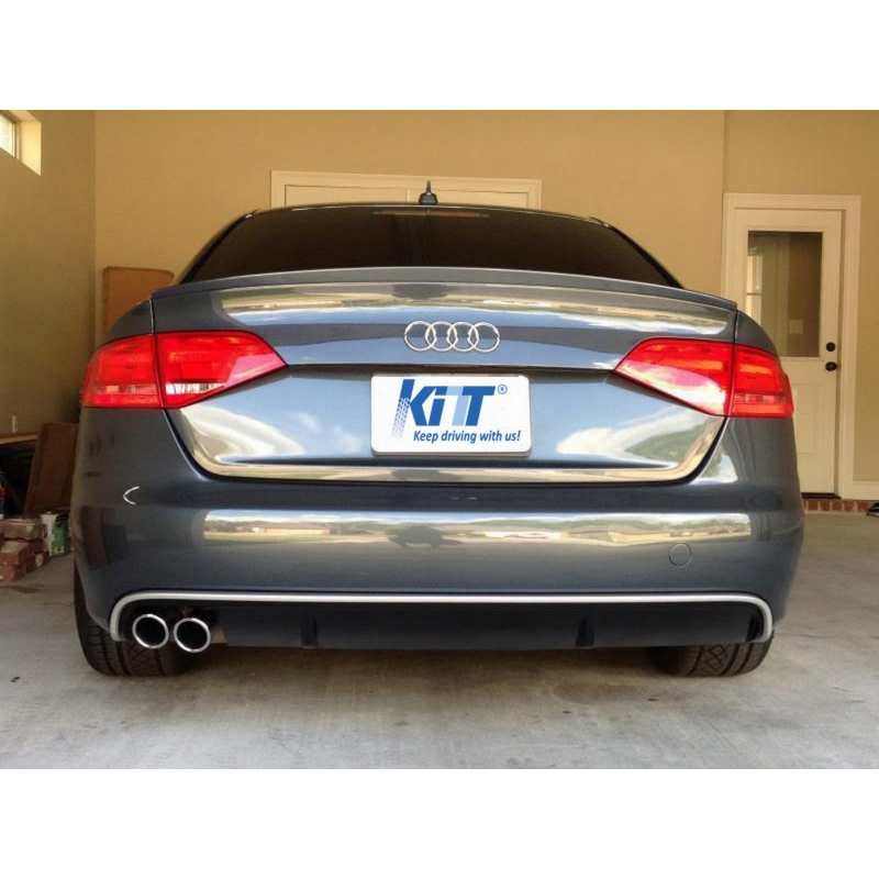 Rear Valance Air Diffuser suitable for AUDI A4 B8 (2007-2011) VOT Design