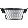 Badgeless Front Grille Suitable for Audi A4 B8 (2008-2011) RS4 Design Matt Black Badgeless Front Grille Suitable for Audi A4 B8 (2008-2011) RS4 Design Matt Black