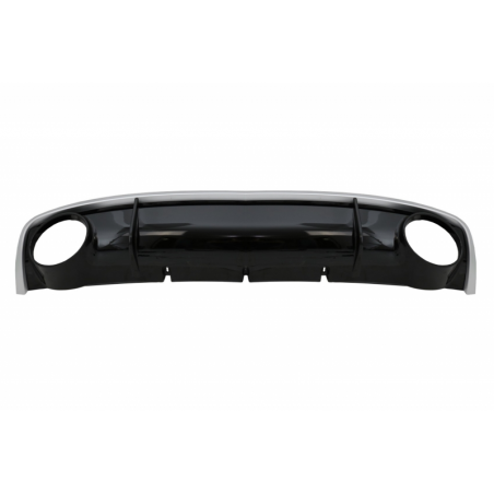 Rear Bumper Valance Diffuser & Exhaust Tips suitable for AUDI A4 B8 B8.5 Limousine Avant Facelift (2012-2015) RS4 Design Rear Bumper Valance Diffuser & Exhaust Tips suitable for AUDI A4 B8 B8.5 Limousine Avant Facelift (2012-2015) RS4 Design