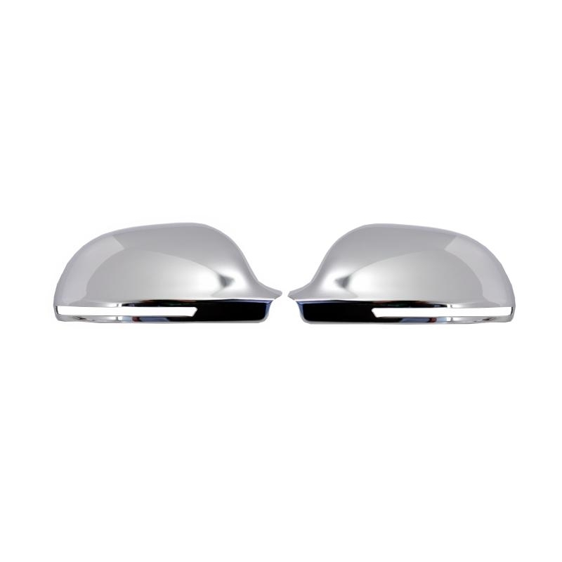 3M Adhesive Mirror Caps Covers Chrome suitable for AUDI A3 8P, A4 B8, A6 4F Facelift, A5 S5 RS5, A8