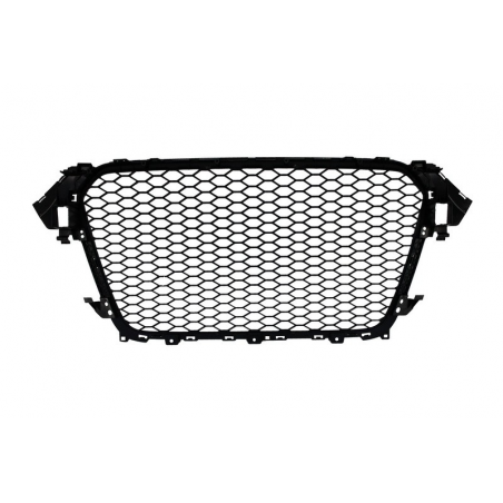 Badgeless Front Grille suitable for AUDI A4 B8 Facelift (2012-2015) RS Design Piano Black With and Without PDC Badgeless Front Grille suitable for AUDI A4 B8 Facelift (2012-2015) RS Design Piano Black With and Without PDC