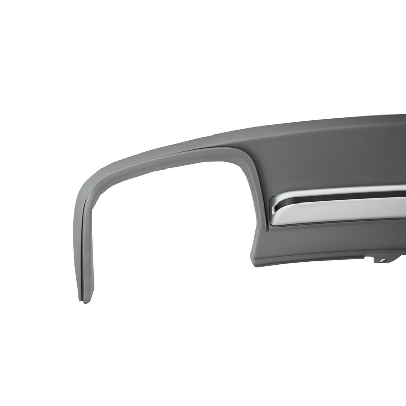 Rear Bumper Valance Air Diffuser suitable for AUDI A4 B8 Facelift (2012-2015) Limousine/Avant S4 Design