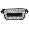 Badgeless Front Grille suitable for AUDI A4 B8 Facelift (2012-2015) RS Design Honeycomb Piano Black With PDC Covers Badgeless Front Grille suitable for AUDI A4 B8 Facelift (2012-2015) RS Design Honeycomb Piano Black With PDC Covers