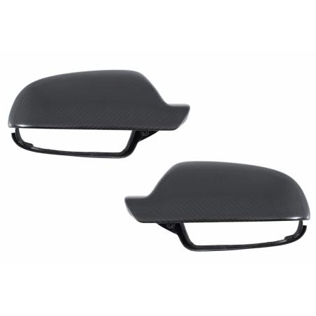Mirror Covers suitable for AUDI A4 B8 Facelift (2012-2015), AUDI A5 8T Facelift (2012-2016) Real Carbon Fiber Mirror Covers suitable for AUDI A4 B8 Facelift (2012-2015), AUDI A5 8T Facelift (2012-2016) Real Carbon Fiber