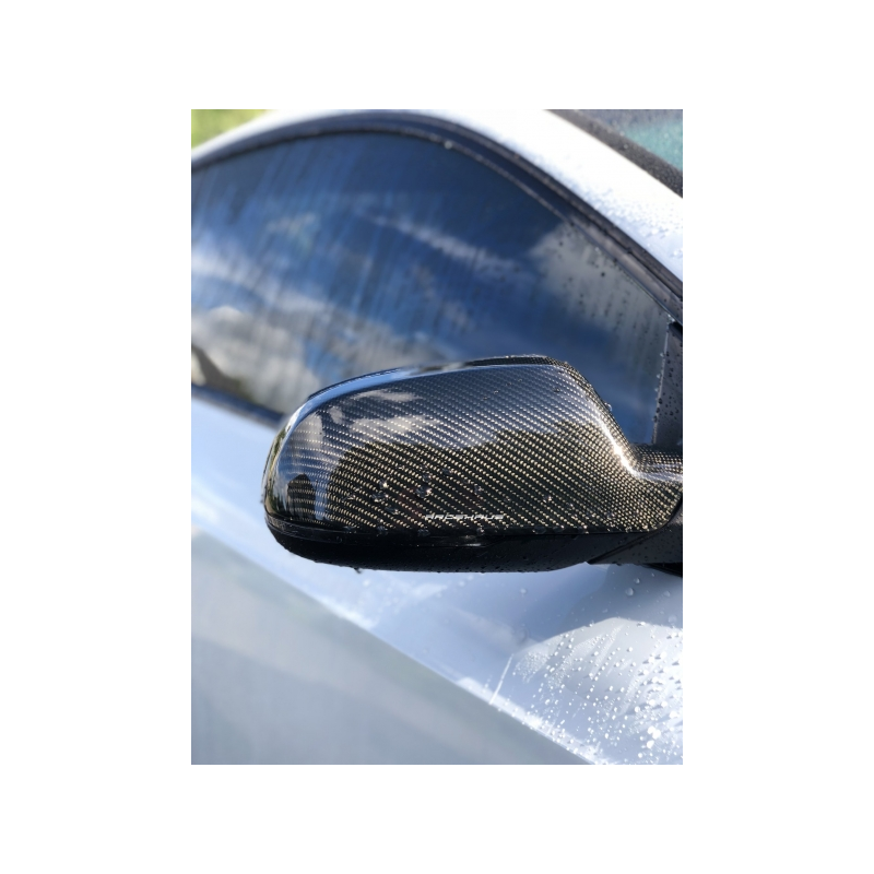 Mirror Covers suitable for AUDI A4 B8 Facelift (2012-2015), AUDI A5 8T Facelift (2012-2016) Real Carbon Fiber
