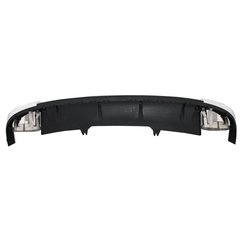 Rear Bumper Valance Diffuser & Exhaust Tips suitable for AUDI A4 B9 8W (2016-up) Sedan/Avant RS4 Design