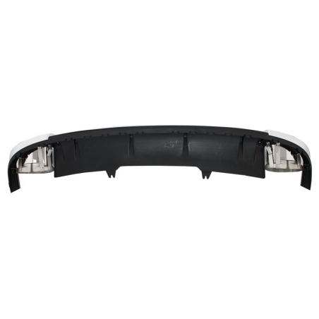 Rear Bumper Valance Diffuser & Exhaust Tips suitable for AUDI A4 B9 8W (2016-up) Sedan/Avant RS4 Design Rear Bumper Valance Diffuser & Exhaust Tips suitable for AUDI A4 B9 8W (2016-up) Sedan/Avant RS4 Design