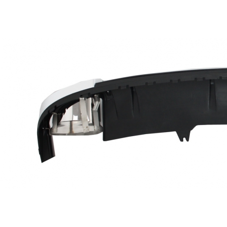 Rear Bumper Valance Diffuser & Exhaust Tips suitable for AUDI A4 B9 8W (2016-up) Sedan/Avant RS4 Design Rear Bumper Valance Diffuser & Exhaust Tips suitable for AUDI A4 B9 8W (2016-up) Sedan/Avant RS4 Design