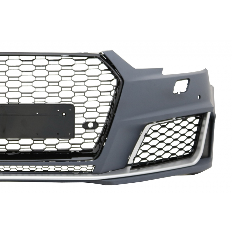 Front Bumper Grilles suitable for AUDI A4 B9 8W (2016-) Quattro RS4 Design
