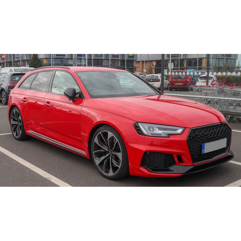 Front Bumper Grilles suitable for AUDI A4 B9 8W (2016-) Quattro RS4 Design