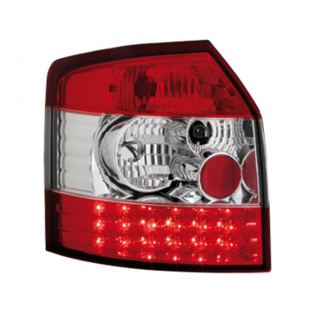 LED taillights suitable for AUDI A4 B6 Avant 01-04 _ red/crystal LED taillights suitable for AUDI A4 B6 Avant 01-04 _ red/crystal