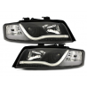 D-LITE headlights suitable for AUDI A4 8E 01-04 daytime running lights black D-LITE headlights suitable for AUDI A4 8E 01-04 daytime running lights black