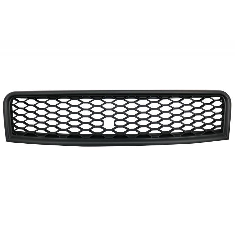 Badgeless Front Grille suitable for AUDI A4 B6 Sedan Avant 8E/8H (2001-2004) RS Design Matte Black