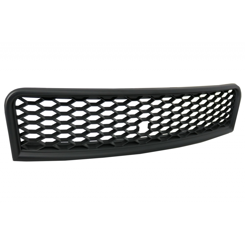 Badgeless Front Grille suitable for AUDI A4 B6 Sedan Avant 8E/8H (2001-2004) RS Design Matte Black