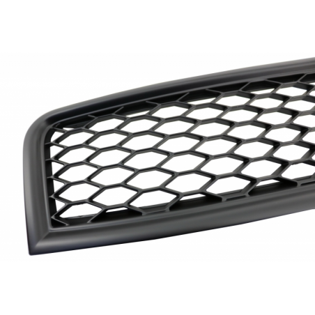 Badgeless Front Grille suitable for AUDI A4 B6 Sedan Avant 8E/8H (2001-2004) RS Design Matte Black Badgeless Front Grille suitable for AUDI A4 B6 Sedan Avant 8E/8H (2001-2004) RS Design Matte Black