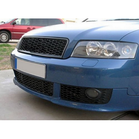 Badgeless Front Grille suitable for AUDI A4 B6 Sedan Avant 8E/8H (2001-2004) RS Design Matte Black Badgeless Front Grille suitable for AUDI A4 B6 Sedan Avant 8E/8H (2001-2004) RS Design Matte Black