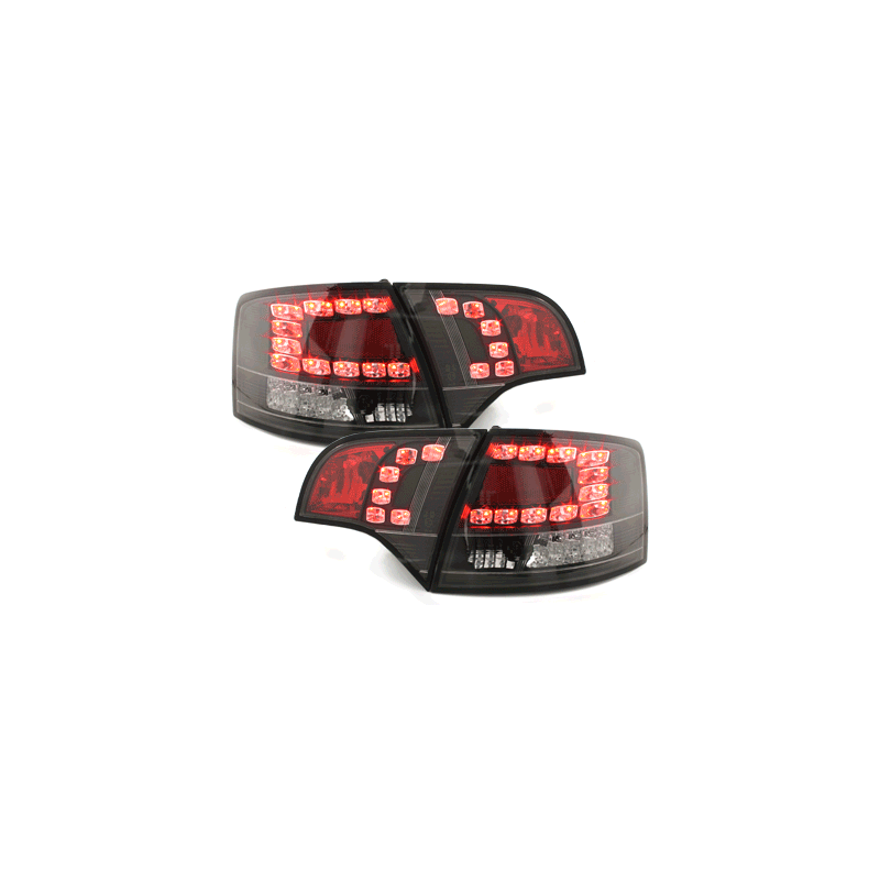 LED taillights suitable for AUDI A4 Avant B7 04-08_ LED indicators _black