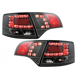 LED taillights suitable for AUDI A4 Avant B7 04-08_black