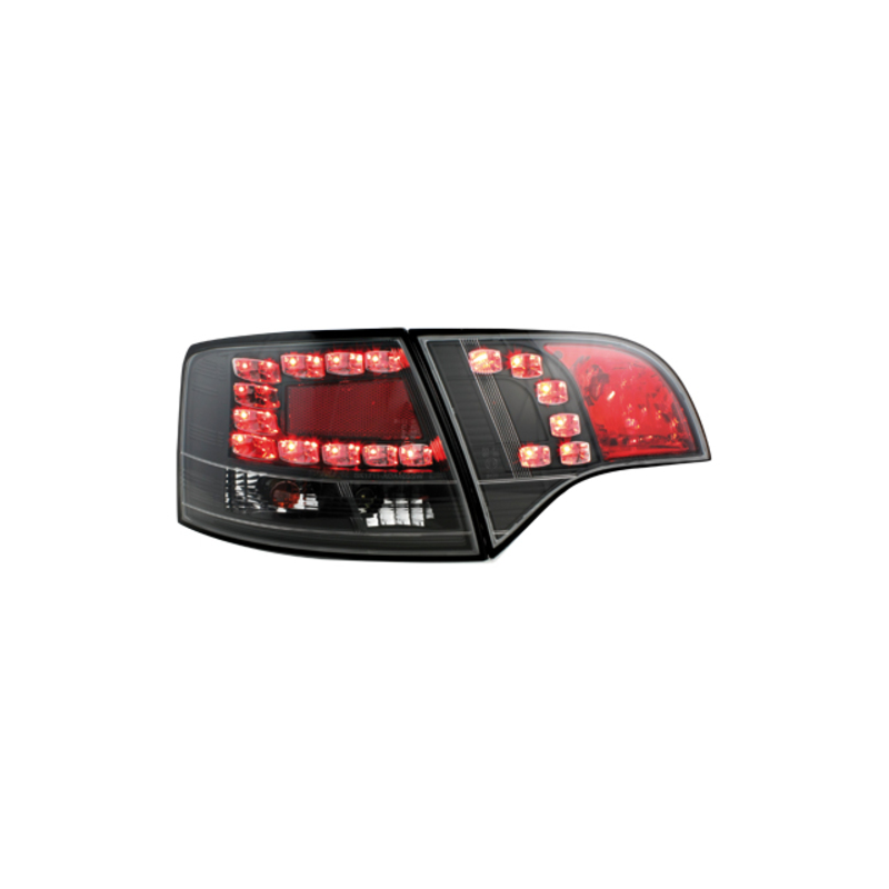 LED taillights suitable for AUDI A4 Avant B7 04-08_black