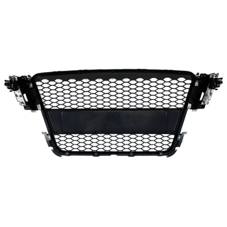 Badgeless Front Grille suitable for AUDI A5 8T (2007-2011) RS Design Piano Black Badgeless Front Grille suitable for AUDI A5 8T (2007-2011) RS Design Piano Black
