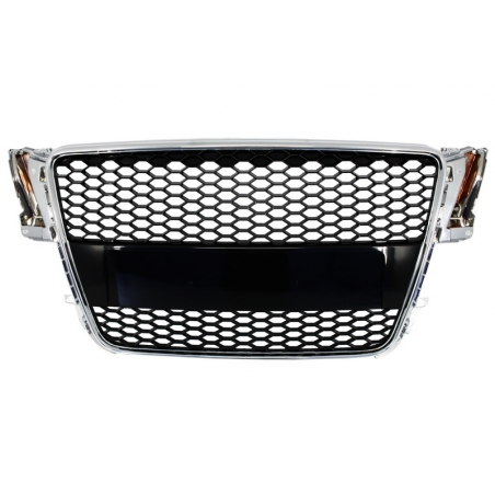 Badgeless Front Grille suitable for AUDI A5 8T (2007-2011) RS Design Badgeless Front Grille suitable for AUDI A5 8T (2007-2011) RS Design