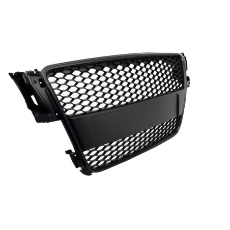 Badgeless Front Grille suitable for AUDI A5 8T (2007-2011) RS Design Matte Black Badgeless Front Grille suitable for AUDI A5 8T (2007-2011) RS Design Matte Black