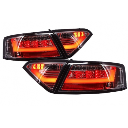 LED Taillights suitable for AUDI A5 8T Light Bar Design (2007-2011) Red/Smoke LED Taillights suitable for AUDI A5 8T Light Bar Design (2007-2011) Red/Smoke