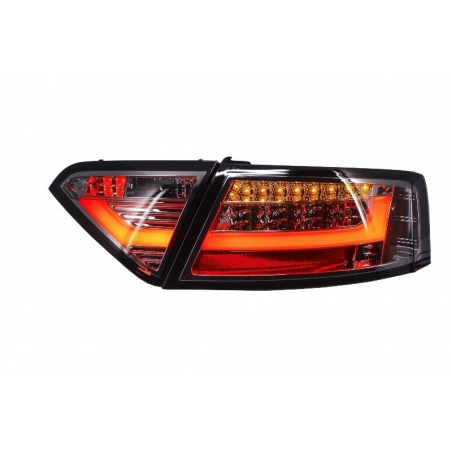 LED Taillights suitable for AUDI A5 8T Light Bar Design (2007-2011) Red/Smoke LED Taillights suitable for AUDI A5 8T Light Bar Design (2007-2011) Red/Smoke