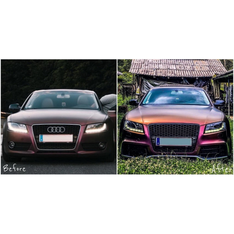 Front Bumper suitable for AUDI A5 8T Pre Facelift (2008-2011) RS5 Design