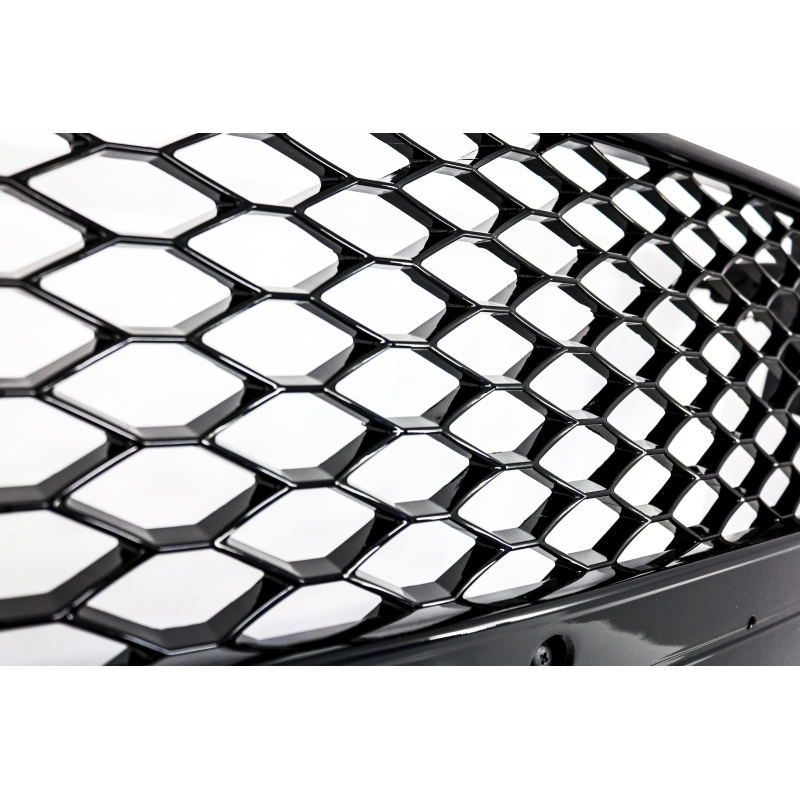 Front Grille suitable for AUDI A5 8T (2008-2011) RS5 Design Badgeless Piano Black