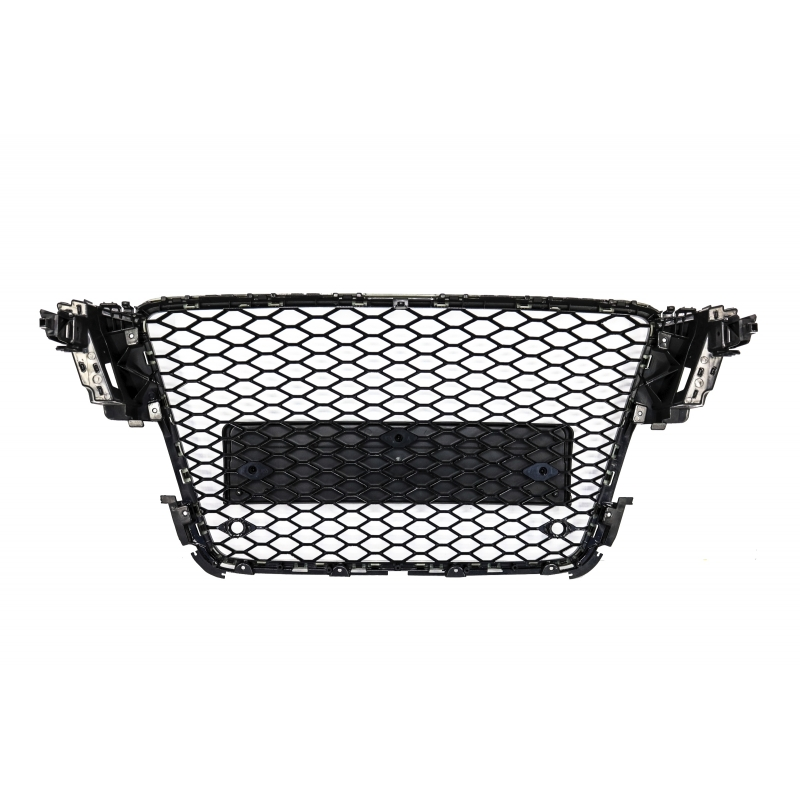 Front Grille suitable for AUDI A5 8T (2008-2011) RS5 Design Badgeless Piano Black