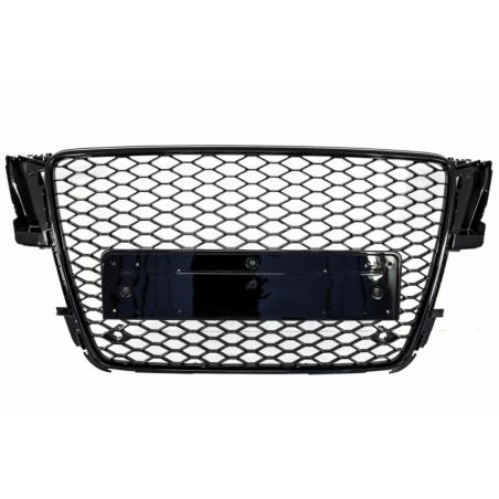 Front Grille suitable for AUDI A5 8T (2008-2011) RS5 Design Badgeless Piano Black Front Grille suitable for AUDI A5 8T (2008-2011) RS5 Design Badgeless Piano Black