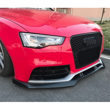 Front Bumper Add-On Spoiler Lip suitable for AUDI A5 8T RS5 (2008-2016) Real Carbon Front Bumper Add-On Spoiler Lip suitable for AUDI A5 8T RS5 (2008-2016) Real Carbon